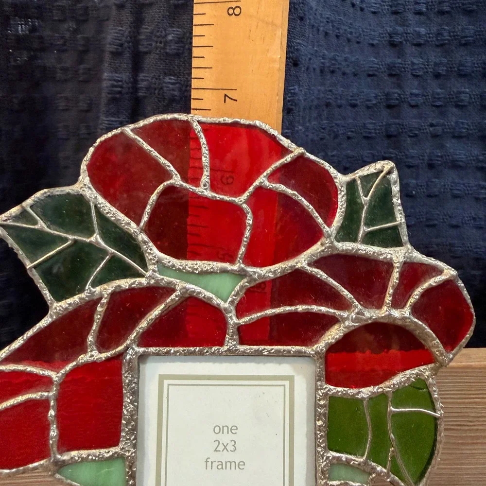 Picture frame stained glass 2 x 3  7